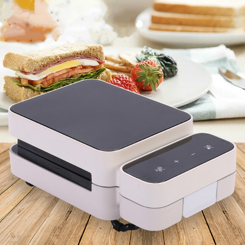 Touch section Breakfast machine home mini touch temperature control waffle toast toaster net red light food multi-function heati