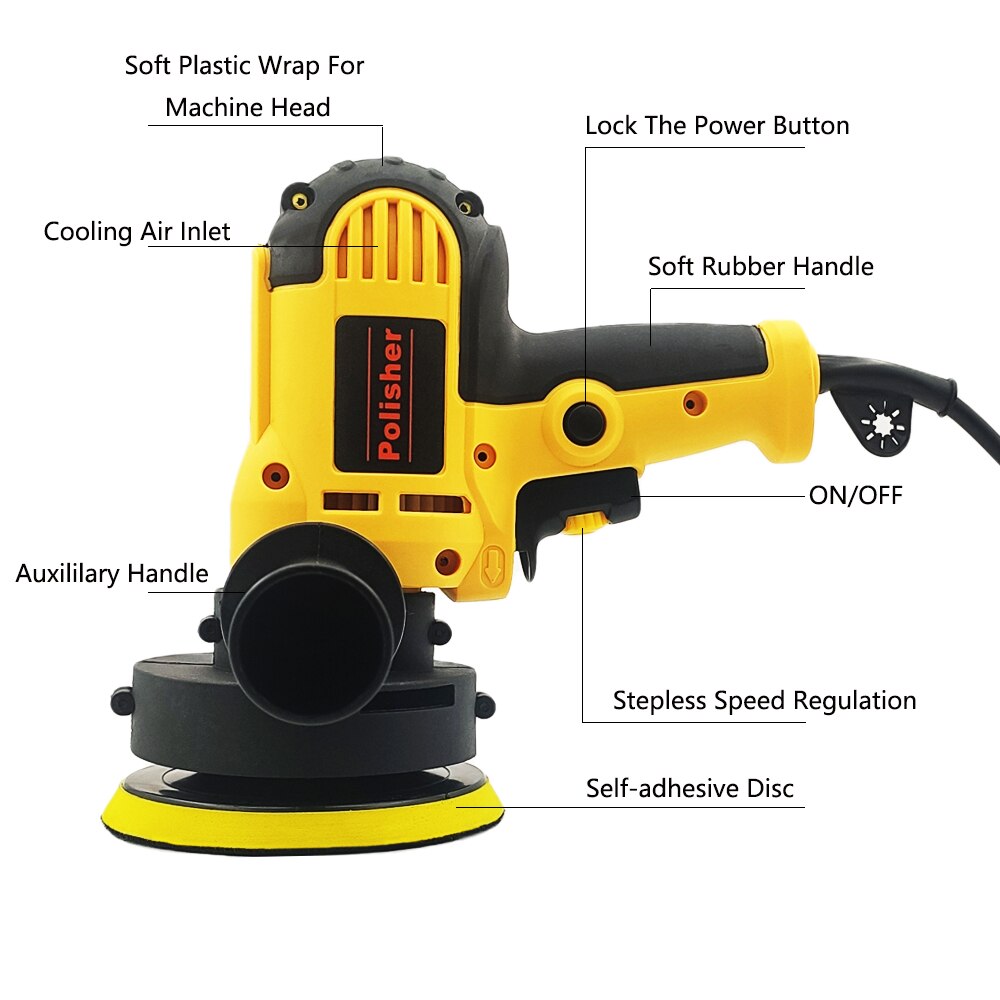 Car Polisher Car Polishing Adjustable Electric Car Polisher Machine Auto Polishing Machine