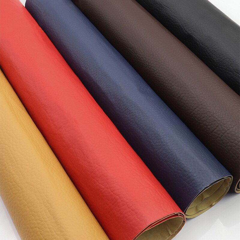 50Cm/1M/2M Lengte Pu Lederen Zelfklevende Fix Subsidies Simulatie Skin Back Sinds De sticky Rubber Patch Lederen Sofa Stoffen