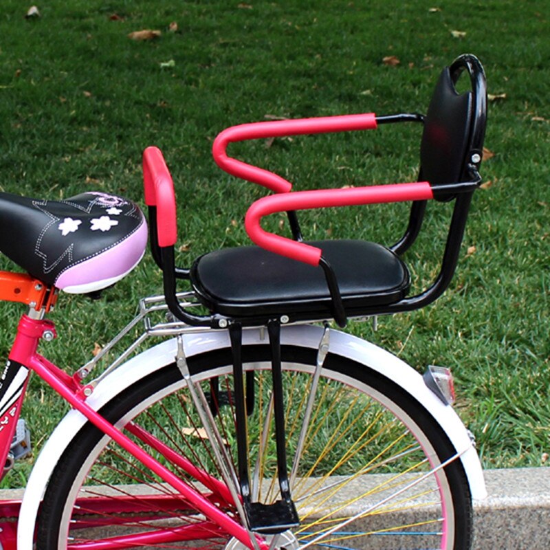 Bicicleta criança assento traseiro engrossado engrossado tesouro segurança escola carro elétrico assento da criança assento traseiro da bicicleta