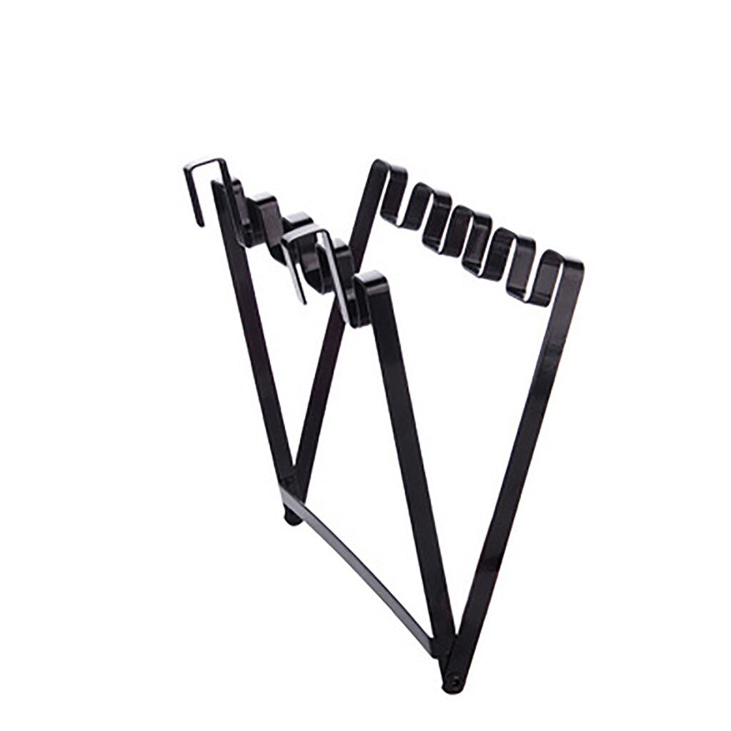 Porte-sac poubelle pliable, porte-placard arrière, support de cuisine suspendu, accessoires de cuisine: A