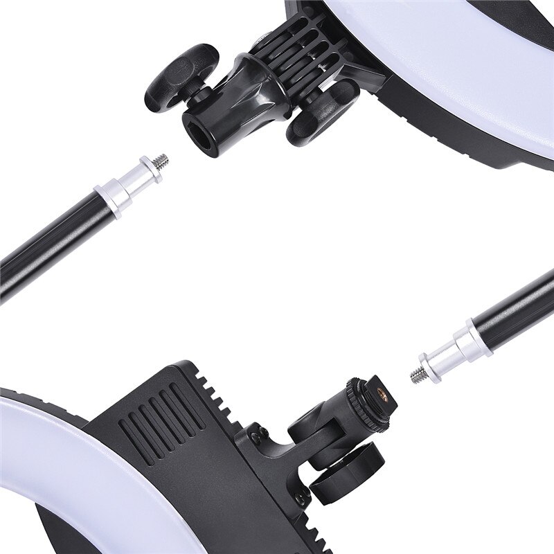 Fosoto Ft-190 Gouden Ring Lamp Statief 1/4 Schroef Softbox Voor Photo Studio Fotografische Verlichting Softbox Video Flash paraplu