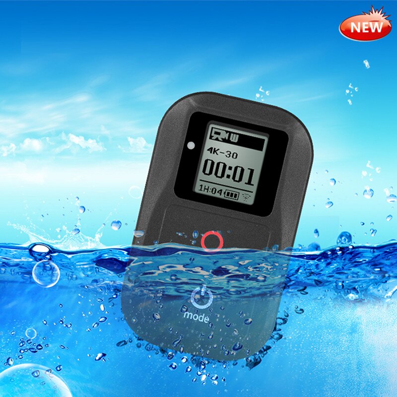 Mando a distancia inalámbrico WiFi para Gopro Hero 8, 7, 6, 5 y 4 sesiones, Go pro 5, 6, 3 + Cables de carga inteligentes con Control remoto