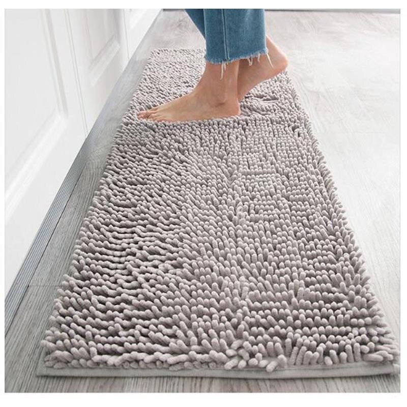 Ensemble 40*60/40*120CM, tapis de bain en microfibre absorbant, tapis de salle de bain doux et moelleux, tapis de salle de douche