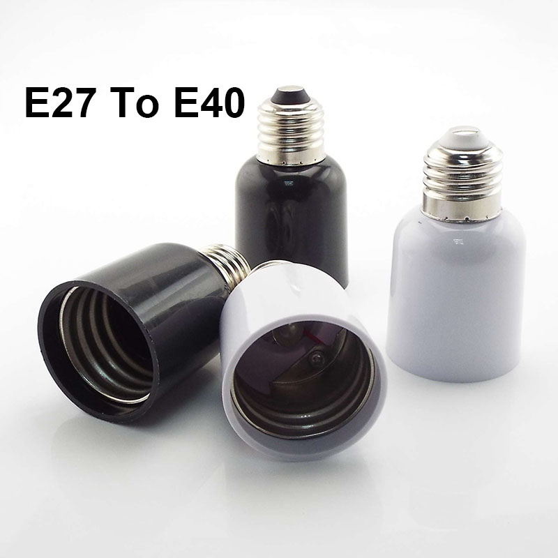 Light Sockets E27 To E40 Light Bulb Base Adapter Mogul Socket Bulb Holder Home Office Lighting Accessories