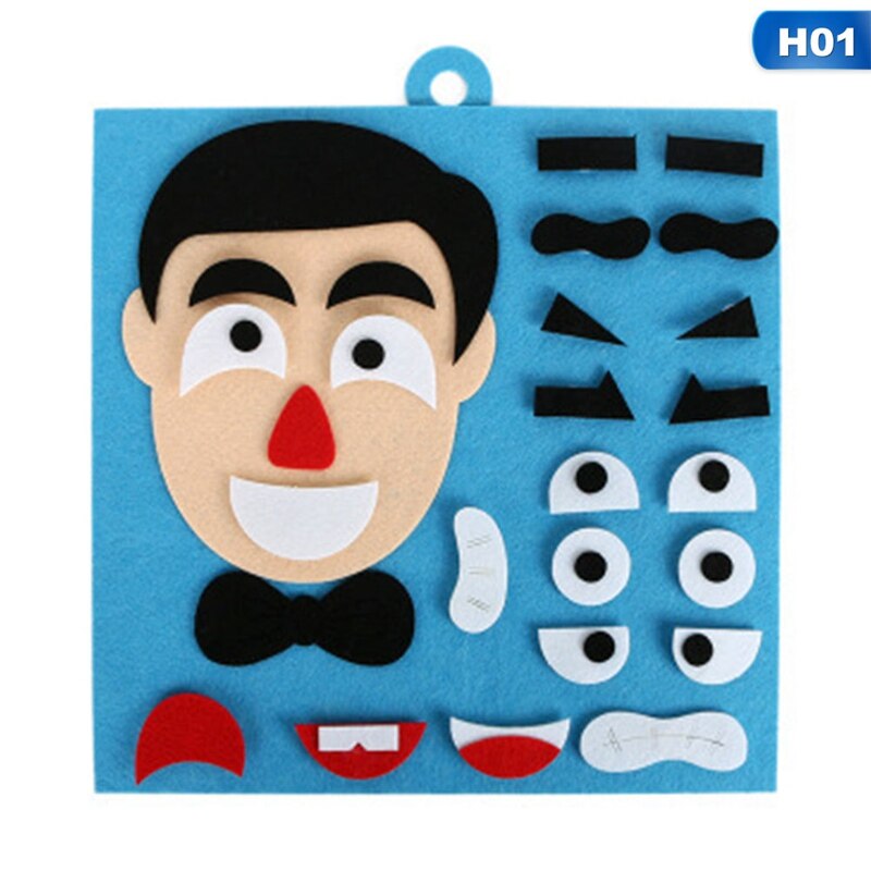 Super Emotion Change Puzzle Toys Expression Best For Children Changable Face Puzzles For Children: H01
