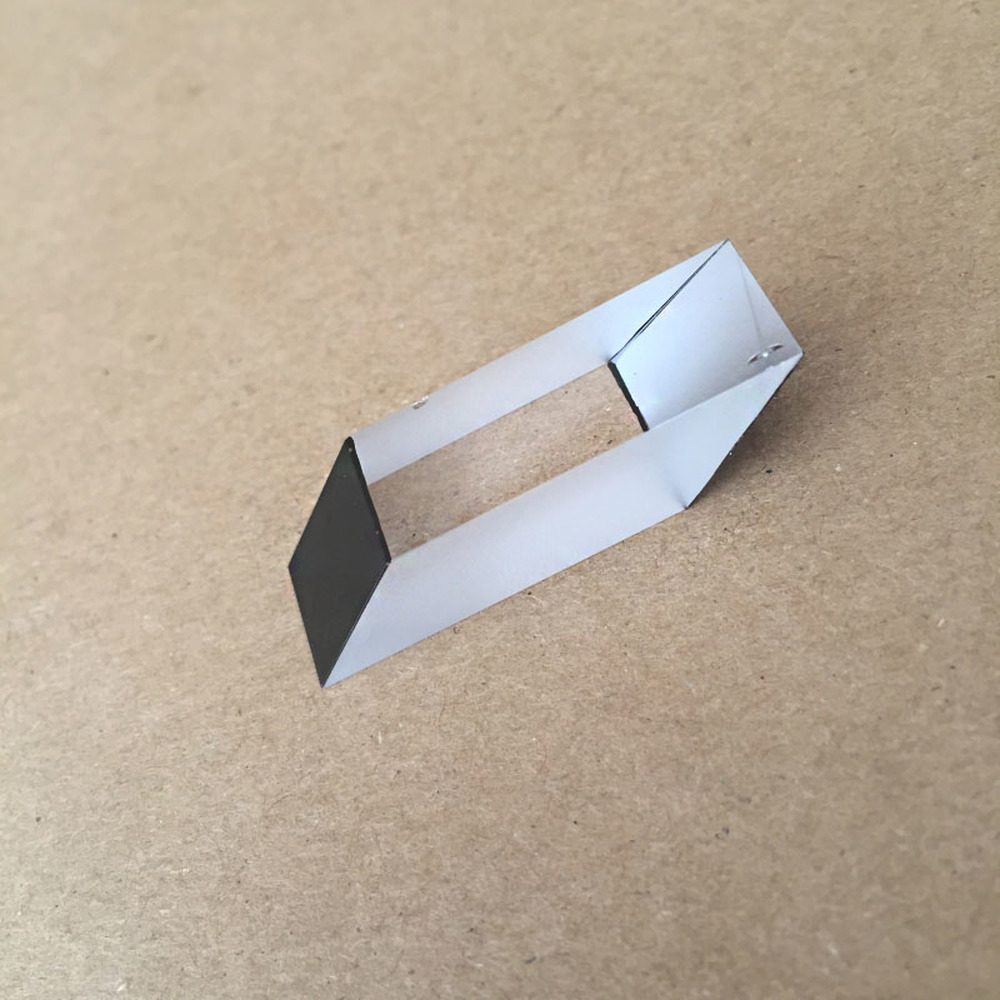 Triangular Prism Optical Glass Right-angle Prism Reflection Special-shaped Parallelogram Prism Mitsubishi Mirror Oblique Prism