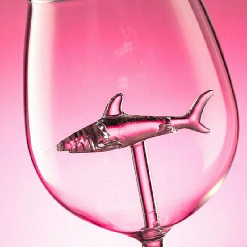 Haai Wijnglas Beker Whisky Glas Diner Versieren Kristal Voor Party Fluiten Glas Cups Keuken Drinken Gereedschap