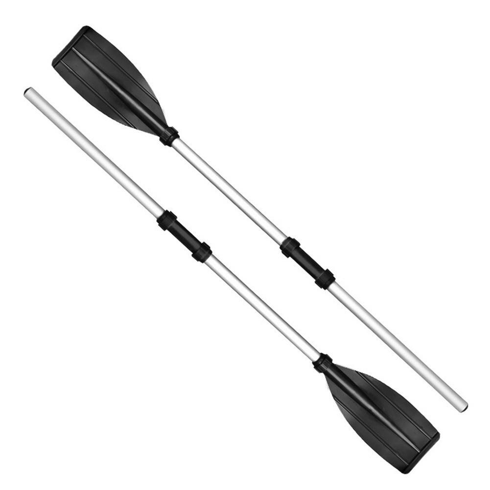 Högkvalitativ 2 st kajakpaddlar bärbara uppblåsbara båtar abs aluminiumåror hållbara universal för roddbåtar flotte kanotpaddling