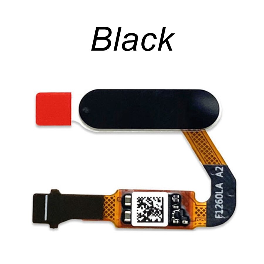 Fingerprint Scanner Button For Huawei P20 Pro Touch ID Sensor Flex Cable Home Return Key For Huawei Mate 10 Replacement Parts: Black