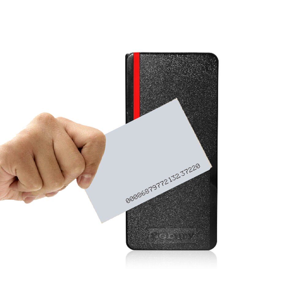 Sebury-Lector de tarjetas de Control de acceso independiente, dispositivo de bloqueo de puerta resistente al agua, RFID, IP65, 2000 usuarios