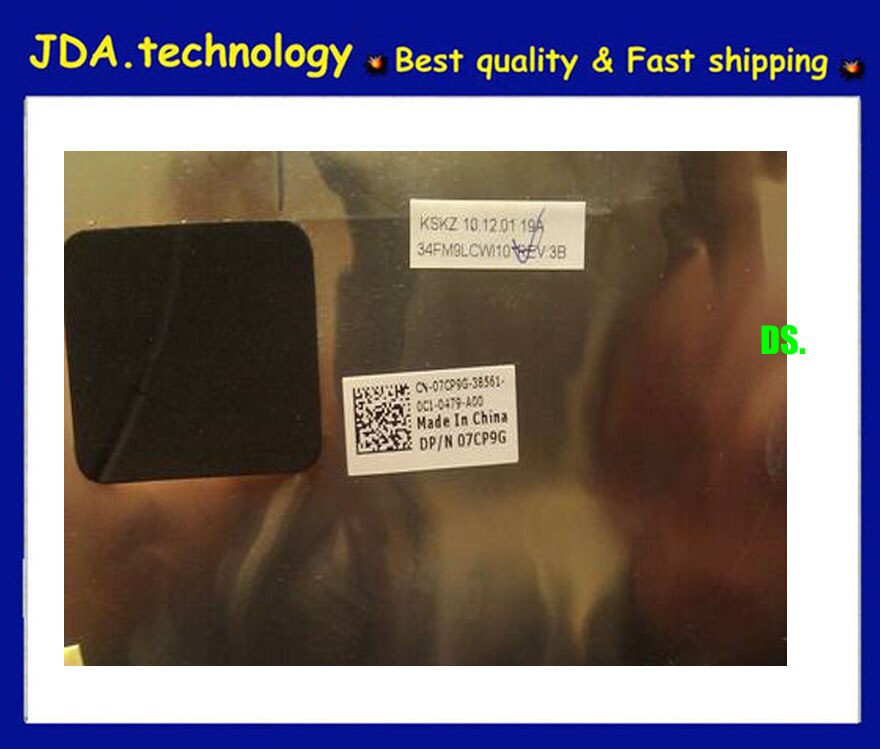 MEIARROW /orig Black Lcd back cover for Dell Studio 1555 1557 1558 Back Cover +hinge set + power button