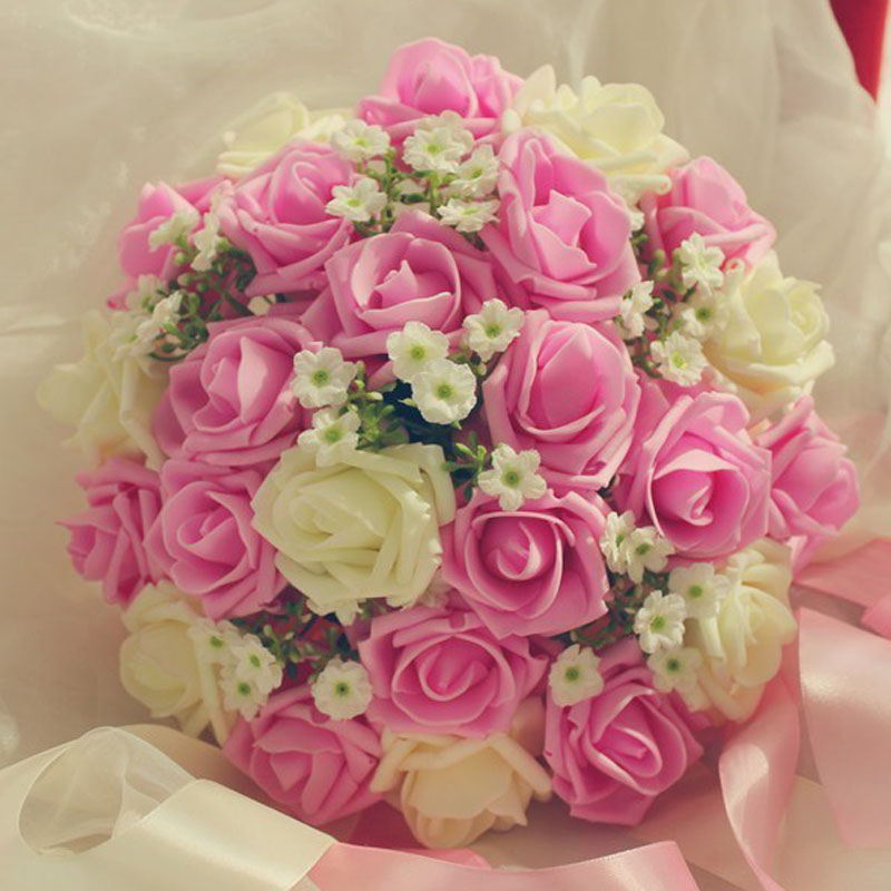perfectlifeoh Bridal Bouquet for Wedding flower wedding bouquet Wedding Bouquets