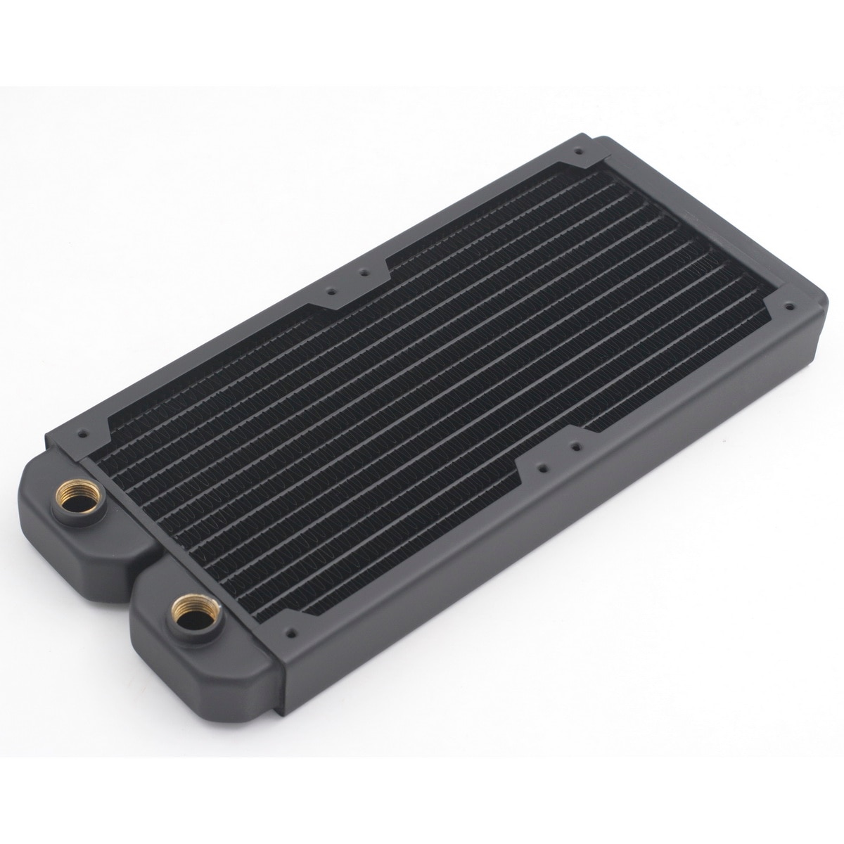 Modx 240mm 2 x 12cm full kopparradiator värmeväxlare vattenkylning 14 rör