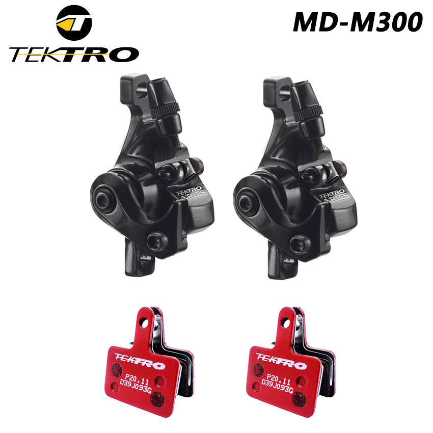 TEKTRO MD-M300 freno de disco de bicicleta de montaña abrazadera de freno mecánico Cable de Control disco de tracción accesorios de aleación de aluminio: plum