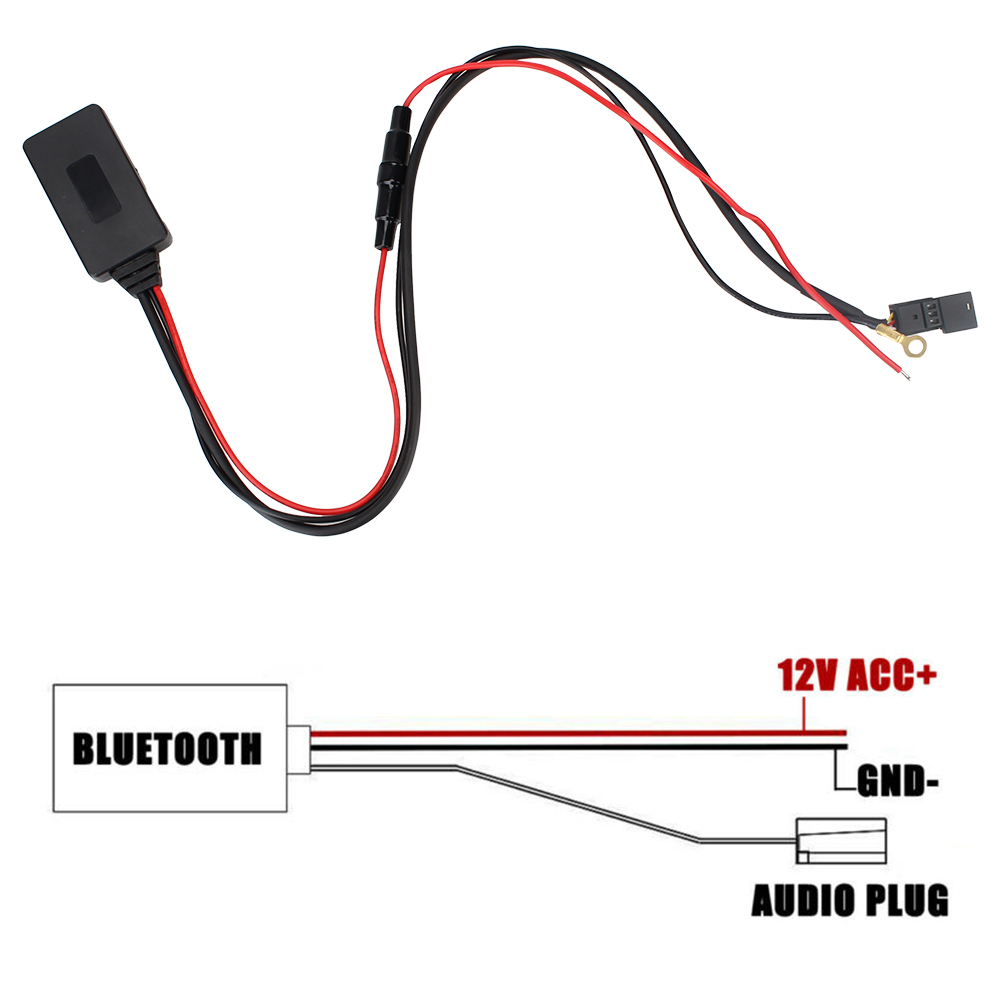 Adaptateur Audio Radio pour BMW BM54 E39 E46 E38 E53 X5, 3 broches, Module Bluetooth, accessoires électroniques de voiture