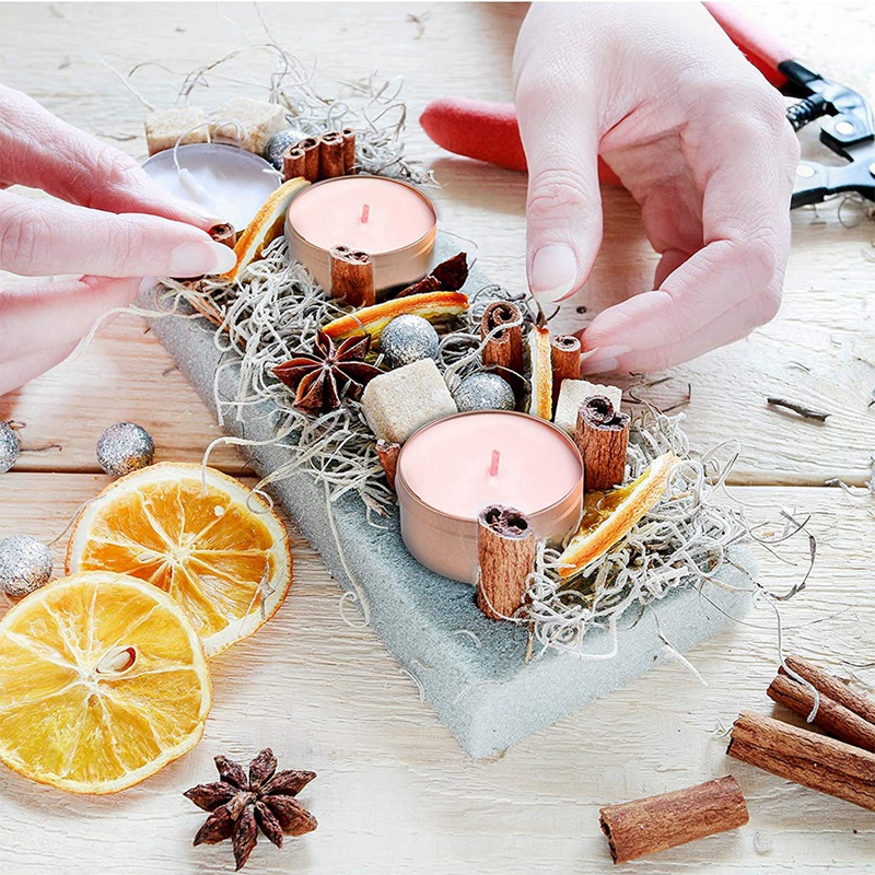 12 Pieces Candle Tin Candle Containers 4 Ounces Candle Jars for Candle Making Arts Crafts, Storage, and More (Rose Gold)