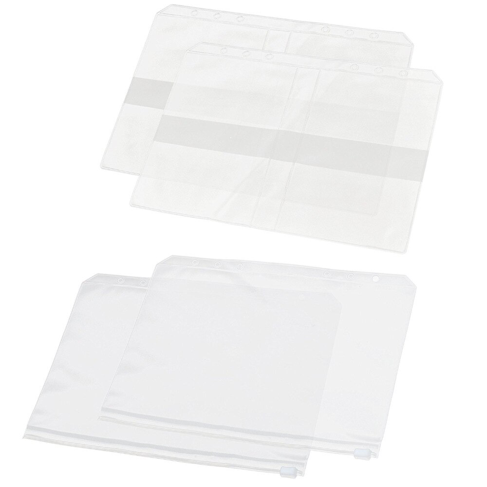 2 PCS Business Credit Card Holders &amp; 2 PCS Ziplock Storage Pouch (A5)