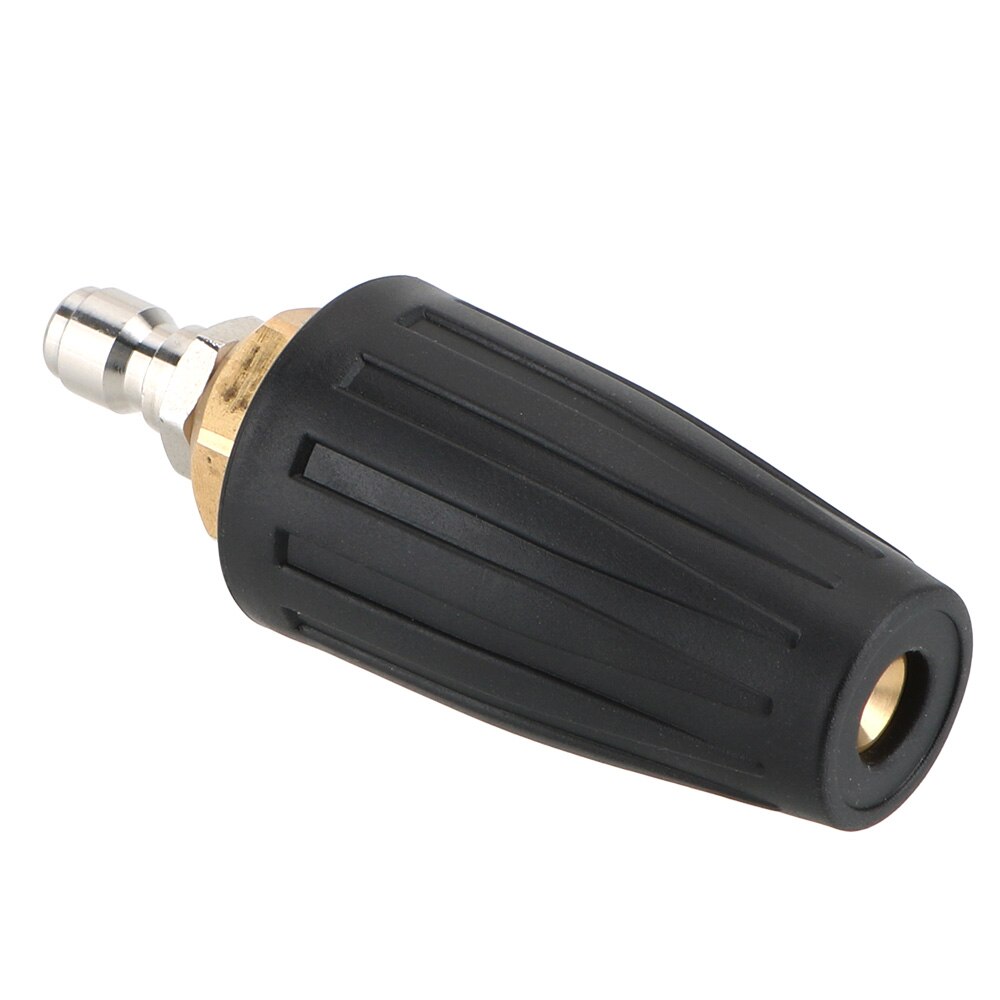 Auto Turbo Jet Voor Wassen Roterende Draaibare Koppeling Nozzle Spuit Voor Quick Connector Hogedrukreiniger Accessoire: Bruin
