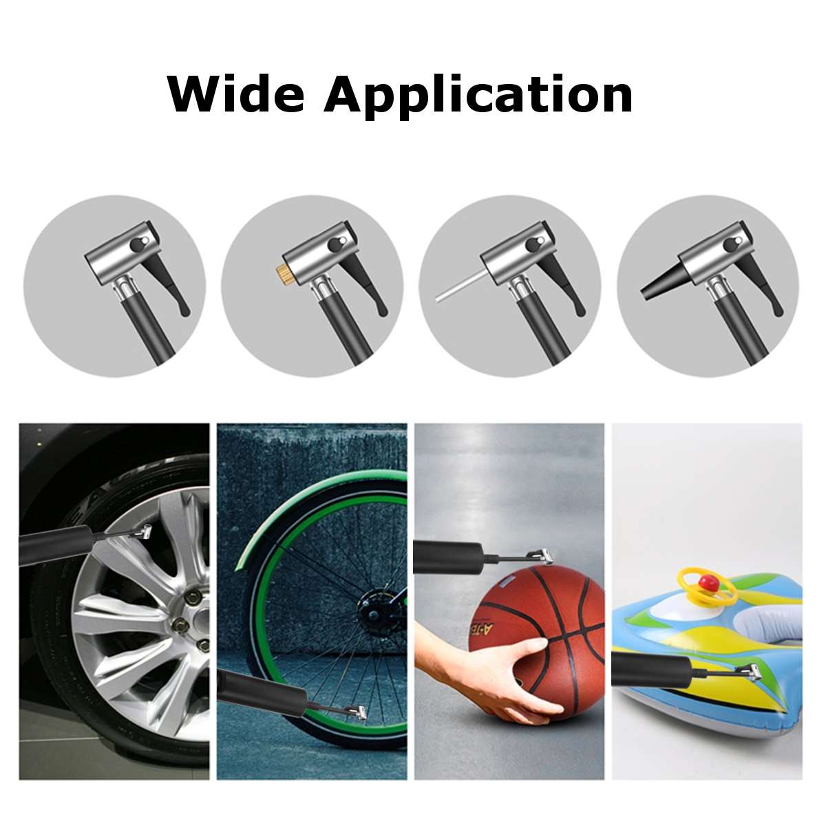 Portable 150PSI LCD Tyre Inflator Cordless Air Compressor Electric Pump Car Bike