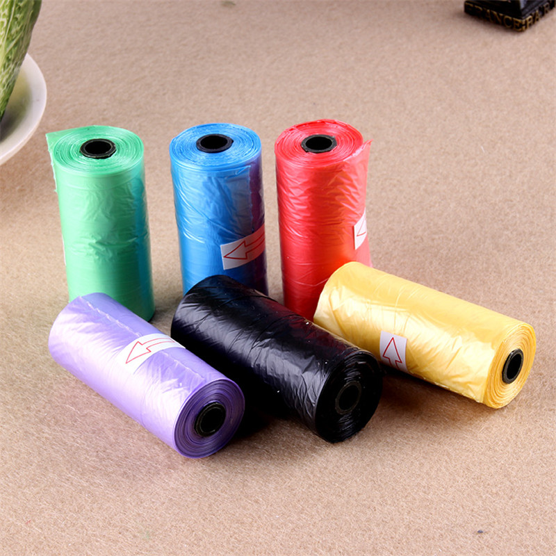 200 pces/10rolls pet cocô sacos gato do cão eco-friendly resíduos pegar saco limpo acessórios para animais de estimação fácil de transportar e à prova dwaterágua forte