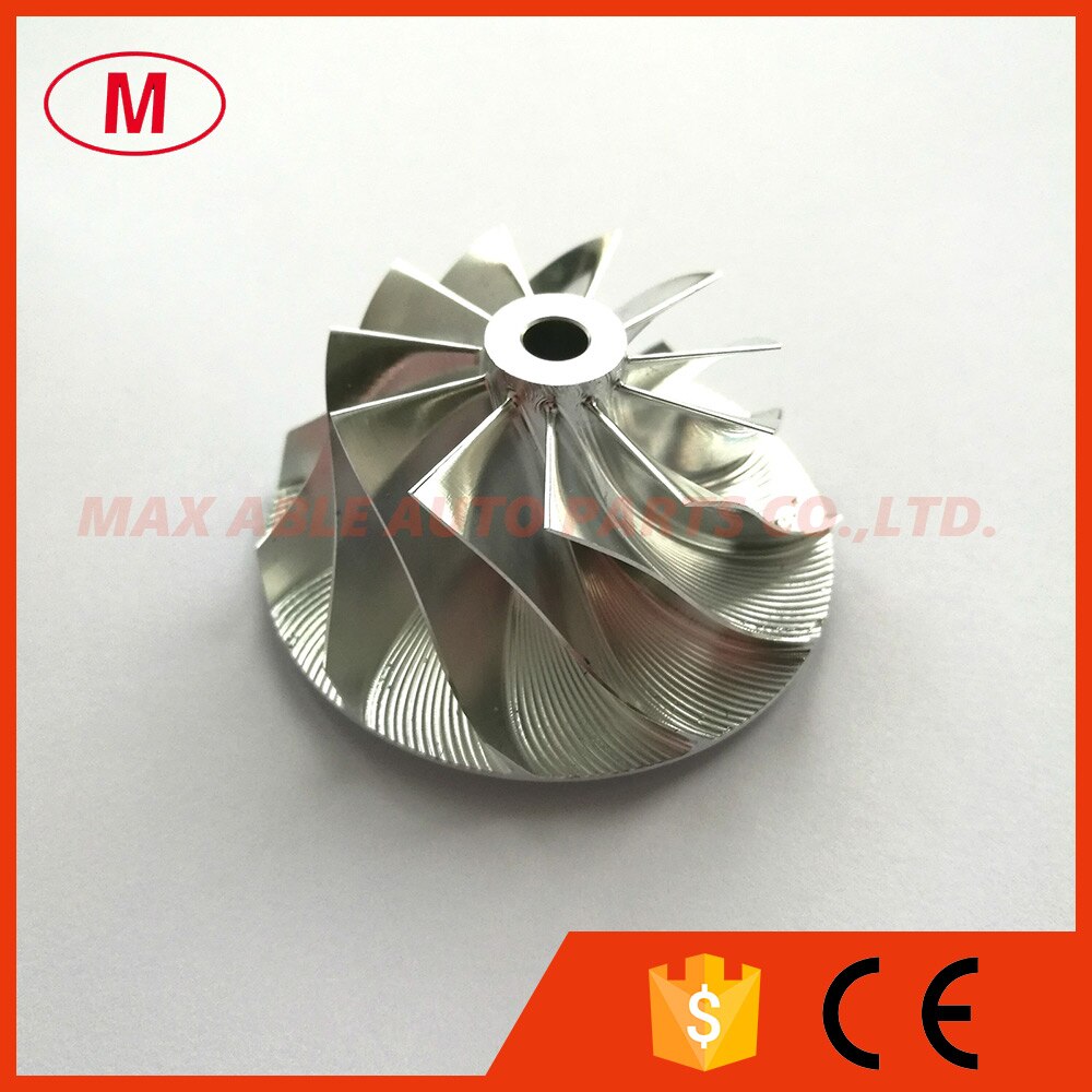 CT10V 17291-0L020 Turbolader Aluminium 2024/Turbo Billet verdichterrad 11 + 0 klingen 36,02/50,96mm für 17201-0L020/30080