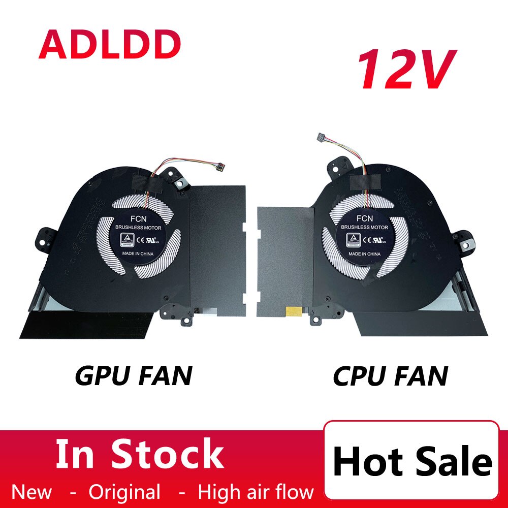 laptop cpu gpu cooling fan cooler for ASUS ROG ROG Zephyrus M15 GU502GV/GU/GW GU502LWS/LV/LW 13NR02X0T01011 13NR02X0T02011