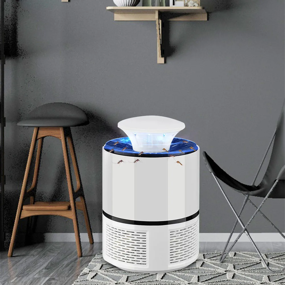 Muggenmoordenaar Lamp Mute Insectenwerend Stralingsloze Elektrische Insectenval Usb Opladen Muggenmoordenaar Buiten Vliegenval