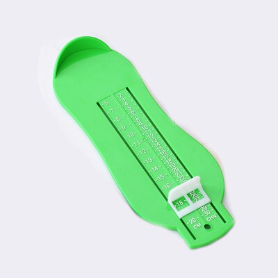 1PC 23.5*9cm Baby Kid Foot Measure Gauge Measuring Ruler Tool Infant Baby Child Shoe Toddler Shoes Fittings Gauge Ruler Tool: Green