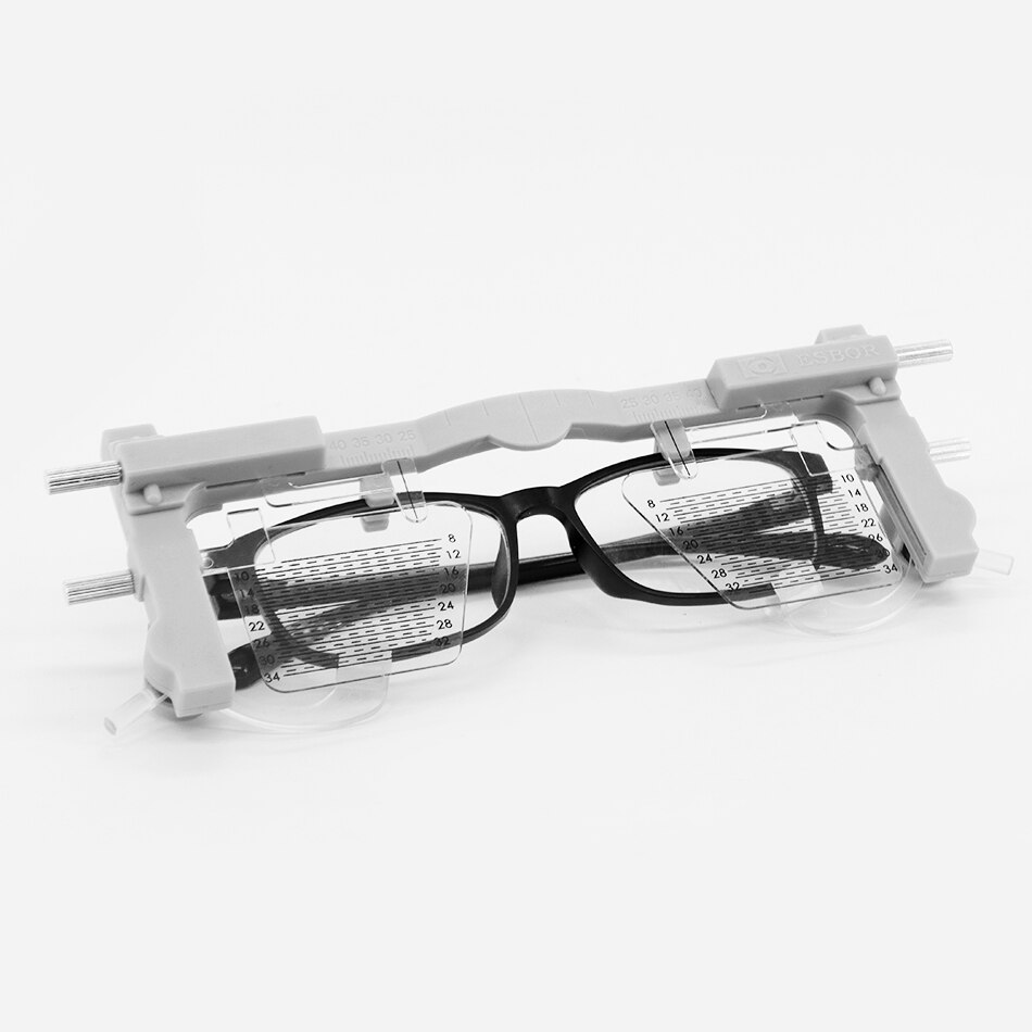 Optisk udstyr ce godkendt cp -9 ph pd pupil højde afstand meter briller lineal justerbar pupilometer med aluminium boks