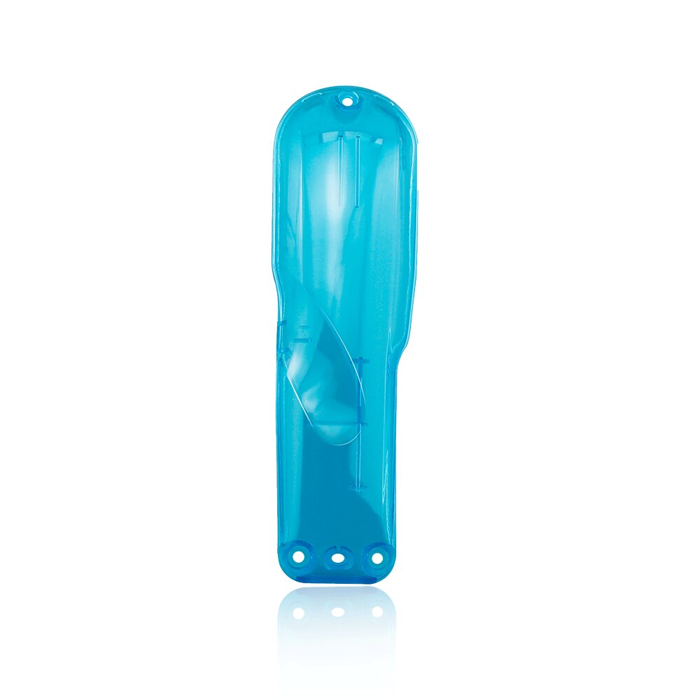 Hair Clipper Transparent Upper Cover Haircut Tools Cutter Front Cover Motor Cover Trimmer Shell For Wahl 8504: 8504 Up Cover-Blue