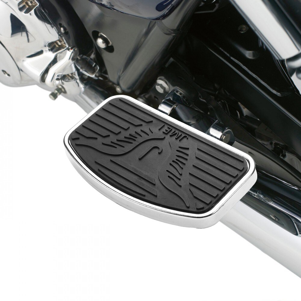 Repose Pieds Avant et Arrière pour Moto, Accessoire Large pour Conducteur, Pédales pour Honda Shadow, Yamaha Dragstar, Kawasaki Vulcan