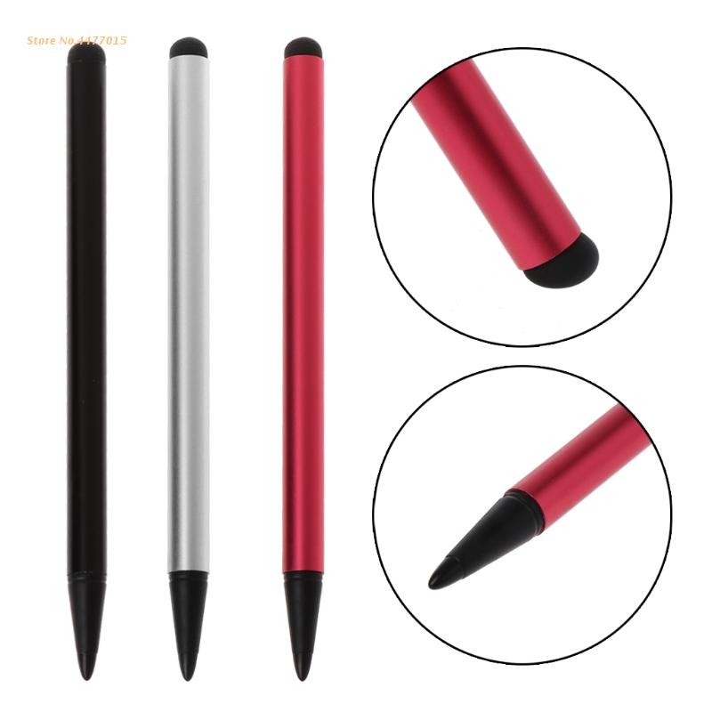 Capacitive Resistive Touch Screen Stylus Pen For Mobile Phone Tablet PC Pocket