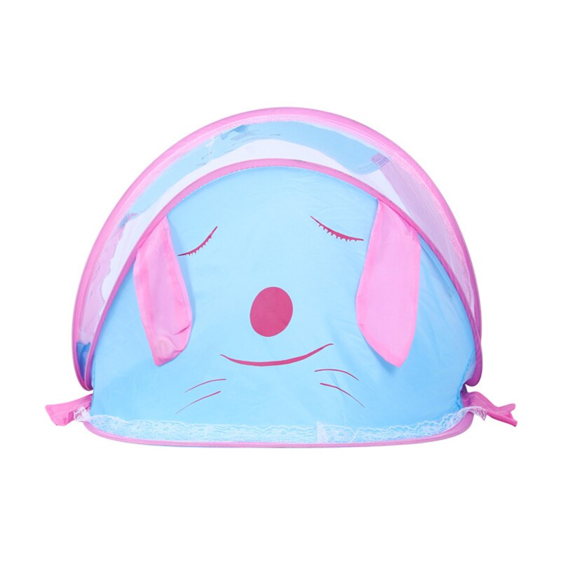 Del bambino del Cotone Biancheria Da Letto Letto A Baldacchino Copriletto Tenda Portatile Pieghevole Del Fumetto Appena nato Letto Zanzariera infantile per Bambini Tenda