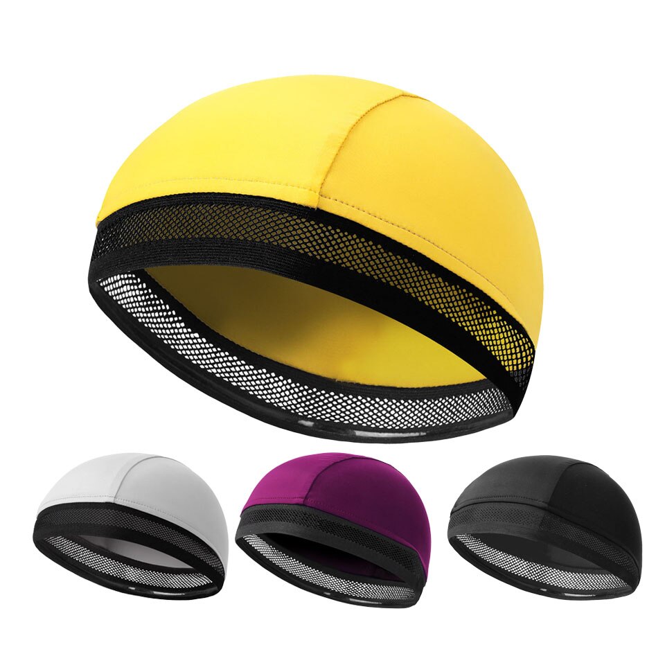 Ice Silk Sports Hat Skin-friendly Soft Bandana Breathable Mesh Sunscreen Bandana Outdoor Sporting Cycling Headwear