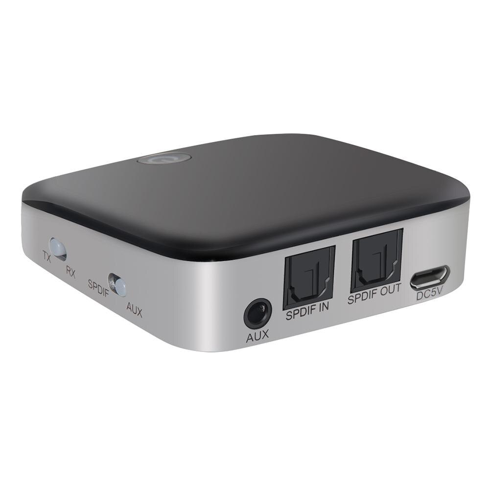 BTI-029 Bluetooth Adapter 3.5mm AUX SPDIF Receiver Transmitter with Optic Fiber Support APT-X SBC and Other CODECs