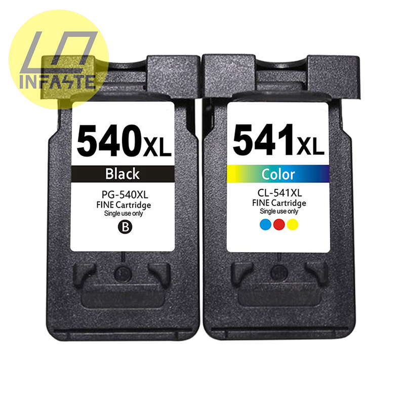PG-540 CL-541 Ink Cartridge For Canon Pixma MG2100 MG2150 MG2200 MG3150 MG3200 MG4150 MG4200 MX395 MX435 MX475 MX525 Printers: One Set