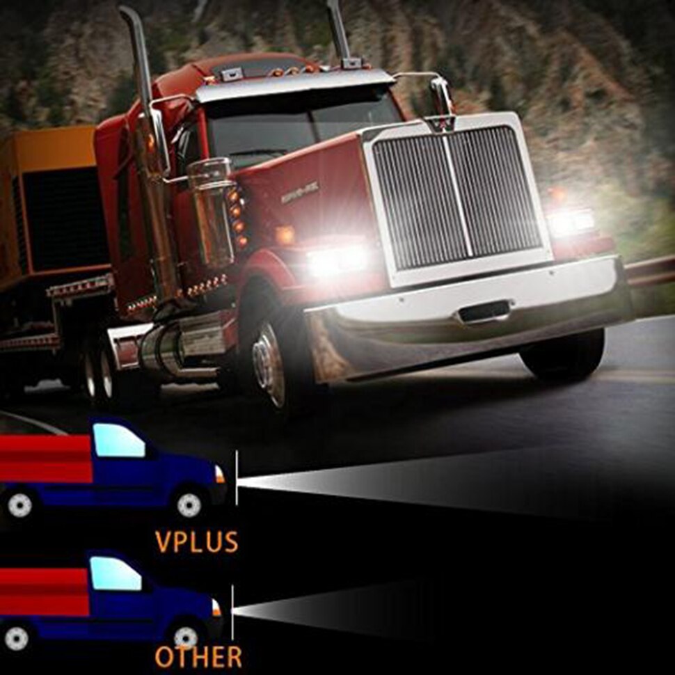 CENREE Rectangular LED Headlights car light 5-Inch 45W