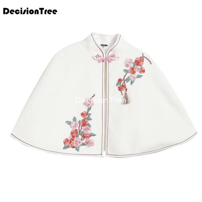 chinese traditional women hanfu clothing hanfu top tang suit chinese blouse chinese ancient v neck linen shirts Vintage Top