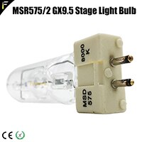 Msr 575/2 gx9.5 dator skakande pannlampa hsr 575/2 spotlight 575w single end video - belysning msr 575 metallhalogenlampa: Gx95