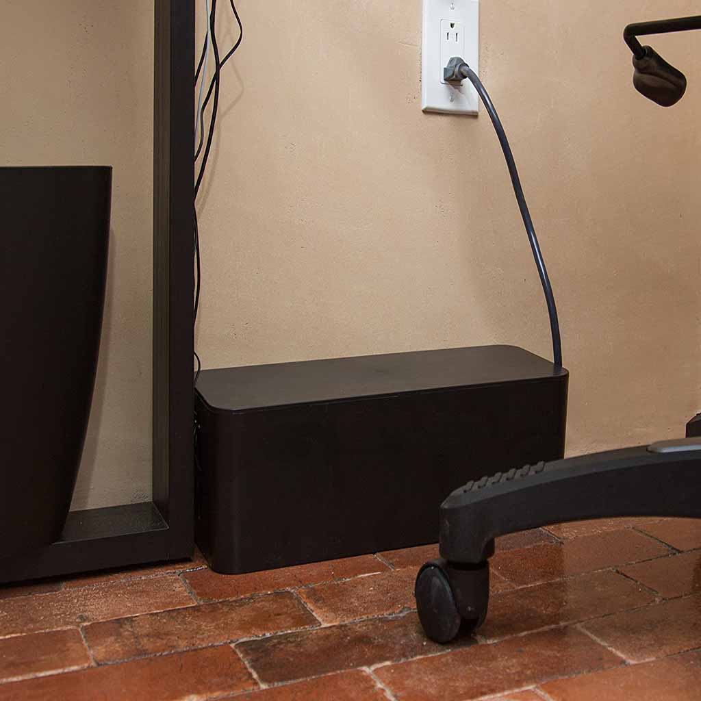 Cable Management Box 15.7x6.1x5.3 inches Cable Management Box Organizer Super Large Cable box for Power Strips