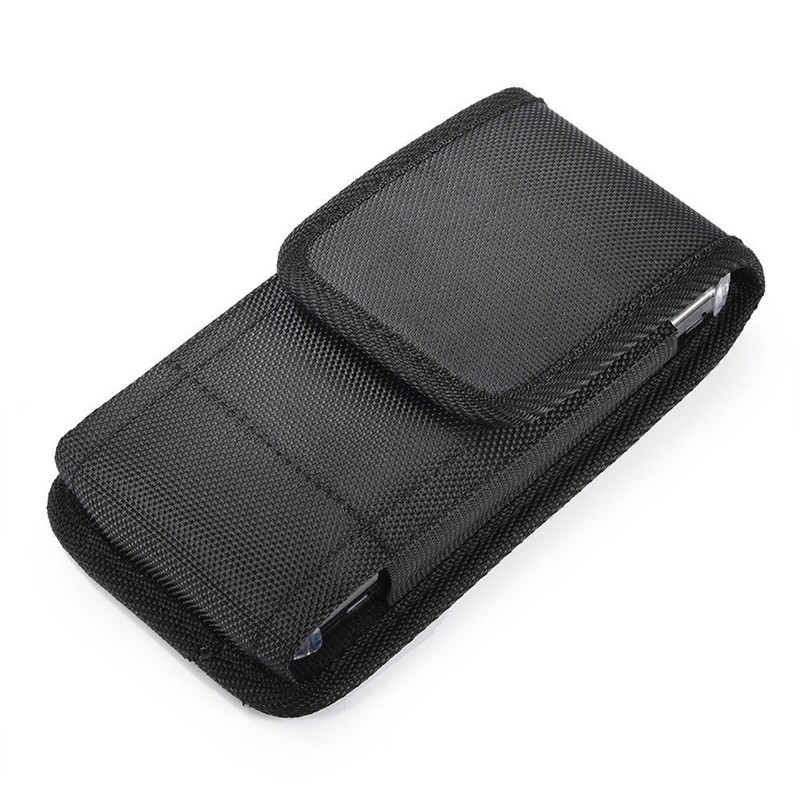 Phone Pouch Oxford Cloth Bag For Huawei P6 P7 P8 P9 Lite P10 Plus P20 Lite P30 Pro Case Leather Cover Waist Holster Belt: 5.2inch-5.5inch