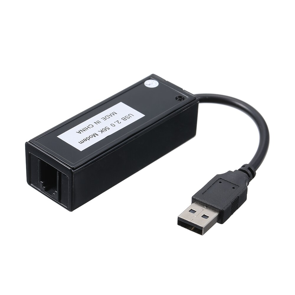 USB modem External for fax, dial-up Internet access USB 56K V.92 V.90 Dial Up Fax Chipset CX93010 Modem for Win XP/VISTA7/8/10