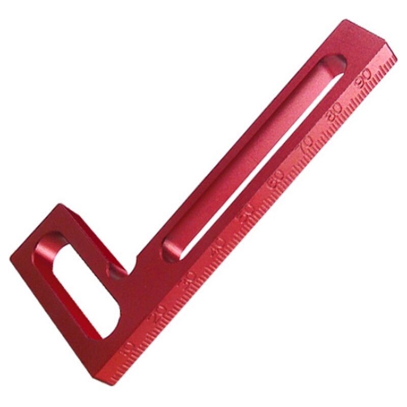 100mm L-Square Mini Square Mini Clamping Squares Aluminum Measurement Tool Precision Woodworking Tools: Default Title