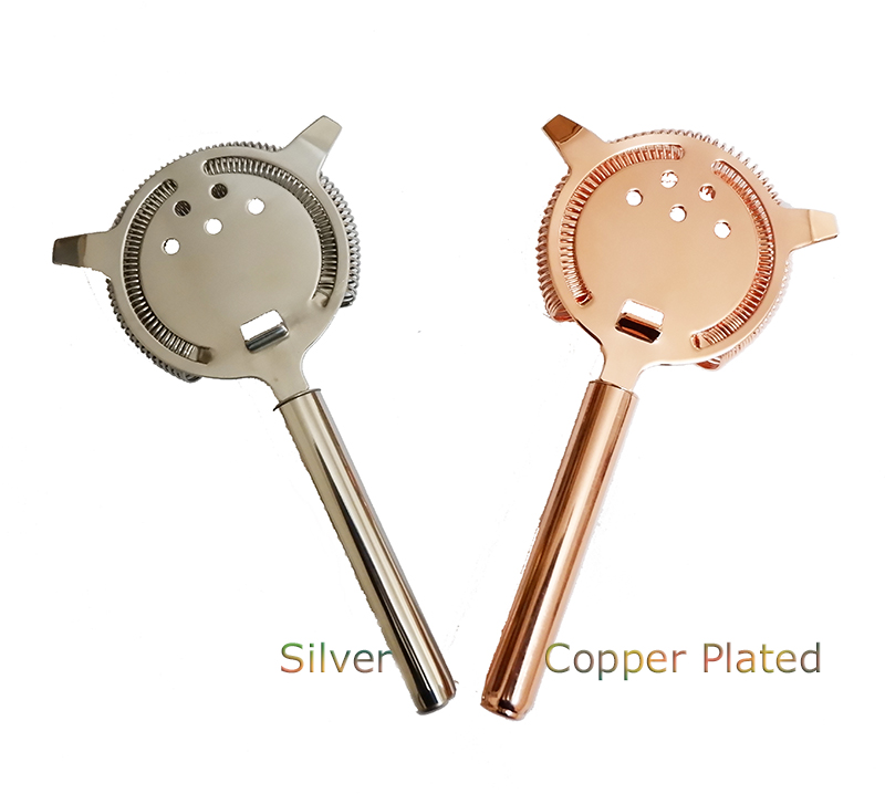 Barware Stainless Steel Commercial Hawthorne Cocktail Bar Strainer