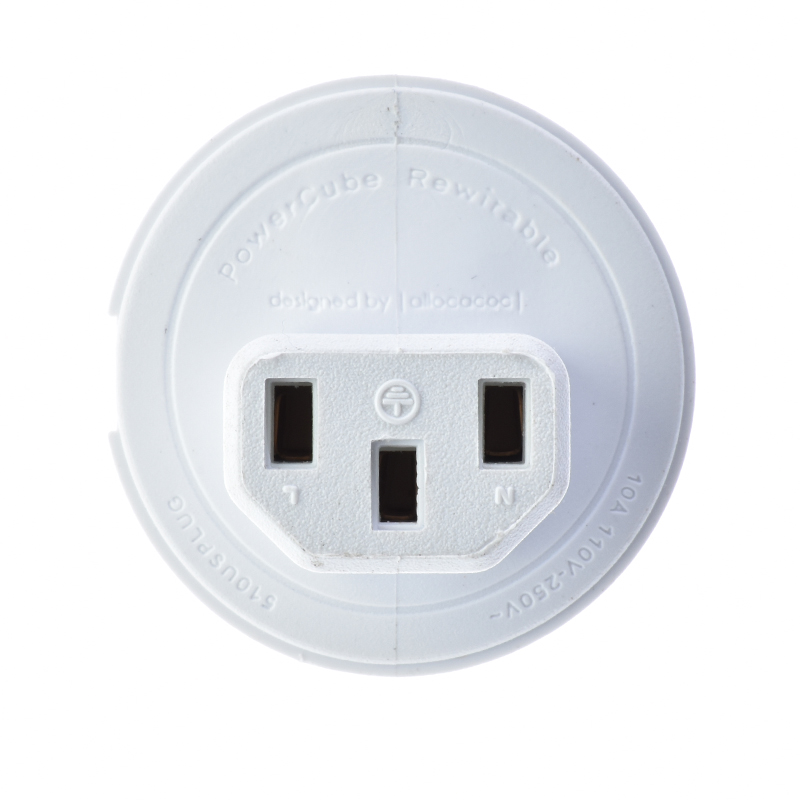 IEC-C13 adapter plug female to US/AU/UK/EU Plug Converter Wall LCD TV power cord plug with adapter plug