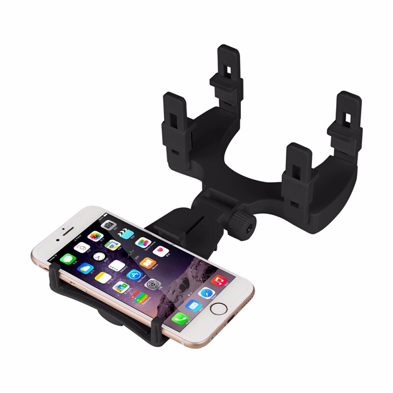 Car Rear View Mirror GPS Phone Holder Mount Multi Functional car accessories Cell Phone Stand Bracket Tablet Phone Holder