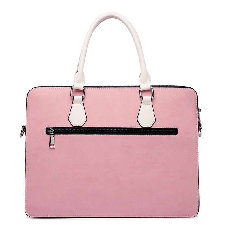 Stylish Laptop bag for Women 15.6 15 14 13.3 13 inch PU Leather notebook computer bags handbag