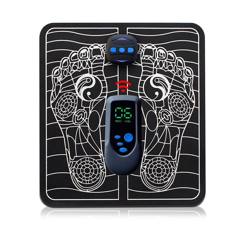 Electric Intelligent EMS Foot Massage Pulse Acupuncture Improve Blood Circulation Relieve Care: Peach blossom