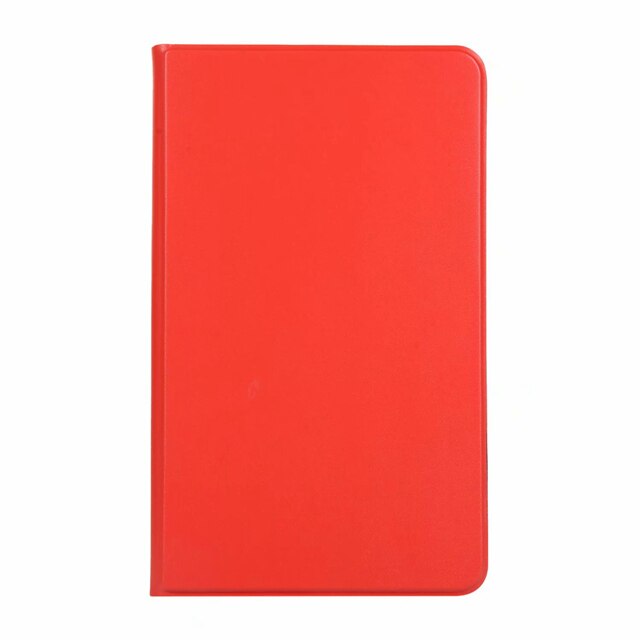 iBuyiWin Premium PU Leather Case for Huawei MediaPad M5 Lite 8.0 JDN2-AL00/W09 8.0" Tablet Funda Capa Silicone Cover+Film+Pen: red